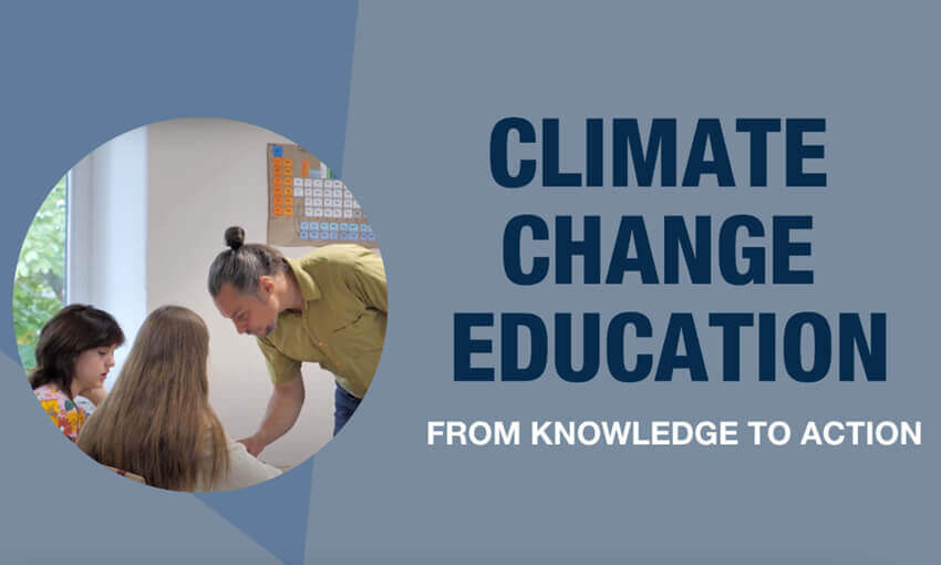Climate change education - From knowledge to action