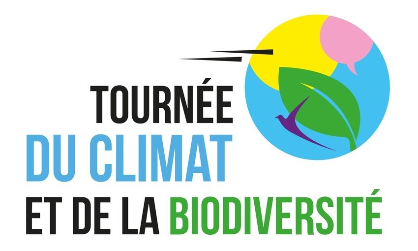 Logo de la Tournée du Climat et de la Biodiversité