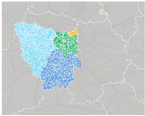 Carte des Animateurs Chaleur Renouvelable (ACR)