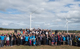 Inauguration du parc éolien d'Avessac