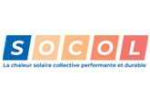 Logo de SOCOL - La chaleur solaire collective performante et durable
