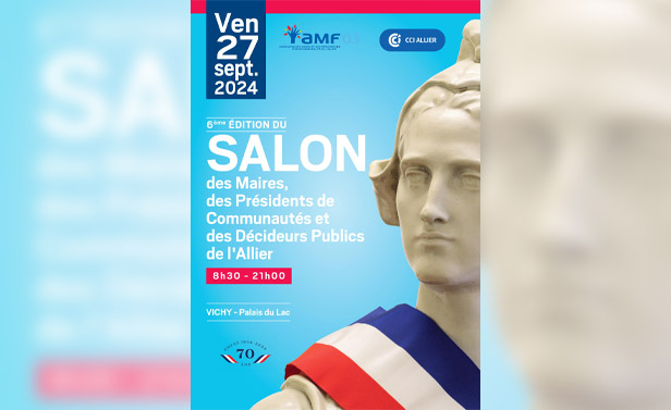 6 ème édition du Salon des Maires, des Présidents de communautés et des Décideurs publics de l'Allier, vendredi 27 septembre 2024, à Vichy - Palais du Lac