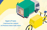 Illustration report modal du camion au vélocargo