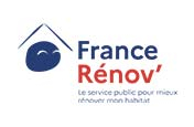 Logo de France Rénov - Le service public pour mieux rénover mon habitat