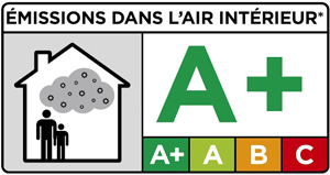 Pictogramme émissions dans l'air intérieur