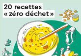 Couverture du livret 20 recettes « zéro déchets »