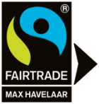 Logo Fairtrade Max Havelaar fleche