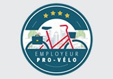 Logo du label Employeur Pro-Vélo