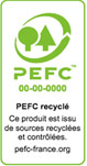 Logo PEFC recyclé