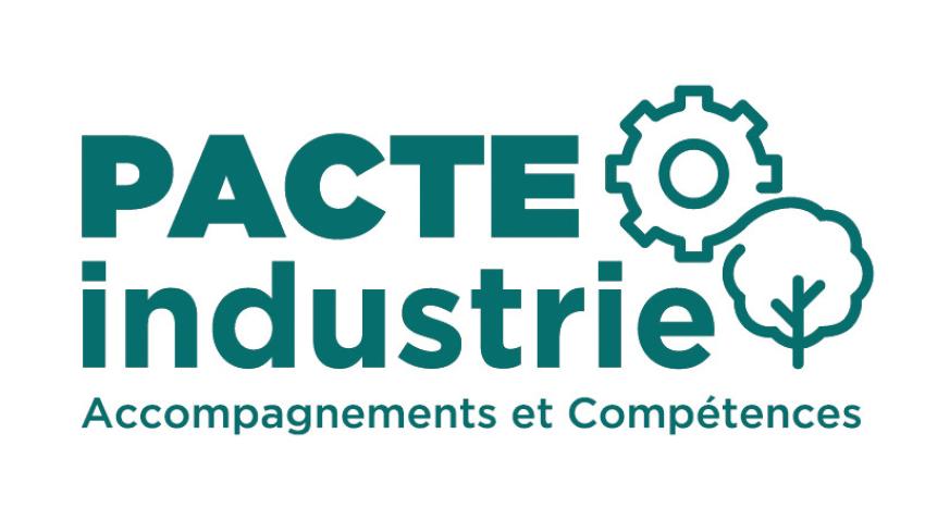 Logo PACTE Industrie, Accompagnements et Compétences