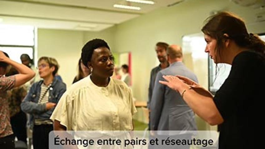 Échange entre pairs et réseautage