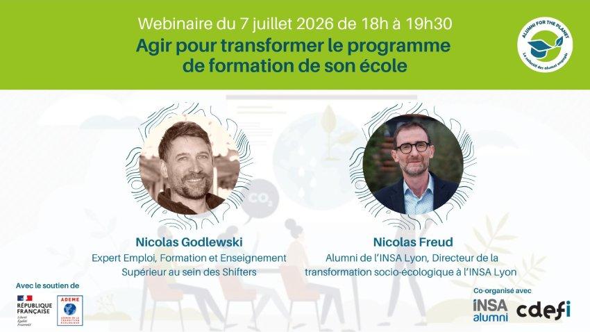 Agir pour transformer le programme de formation de son école