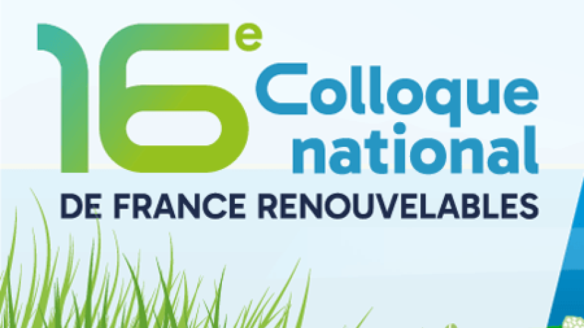 16e Colloque national de France renouvelables
