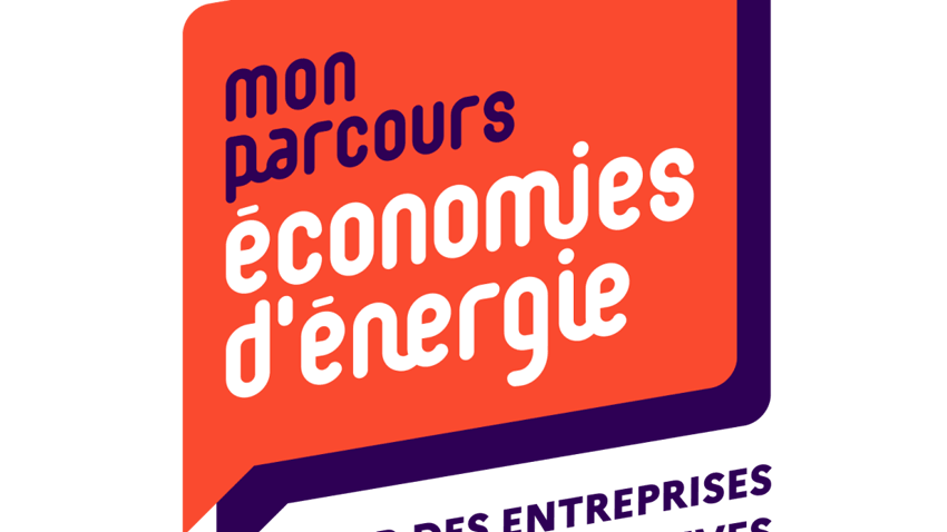 Logo de mon parcours économies d’énergie, pour des entreprises plus compétitives