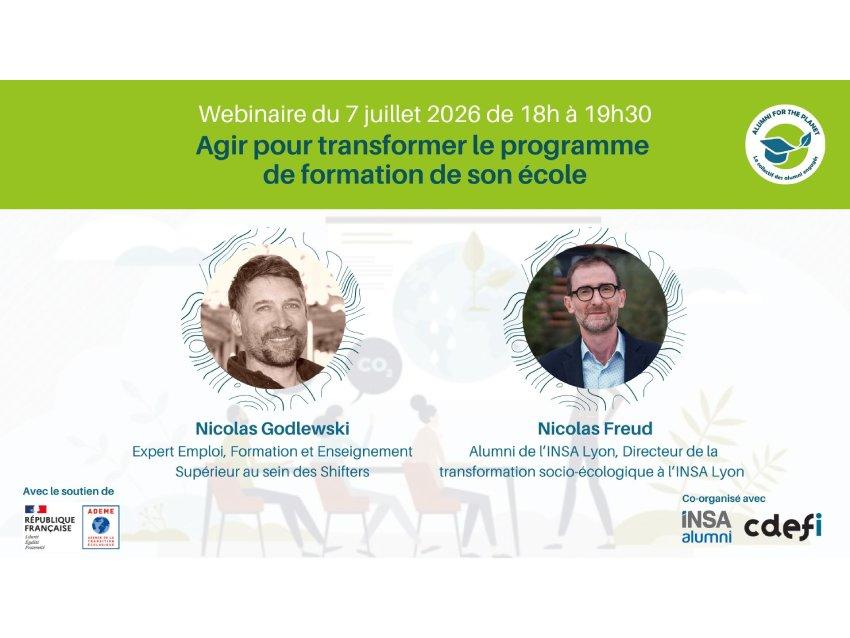 Agir pour transformer le programme de formation de son école