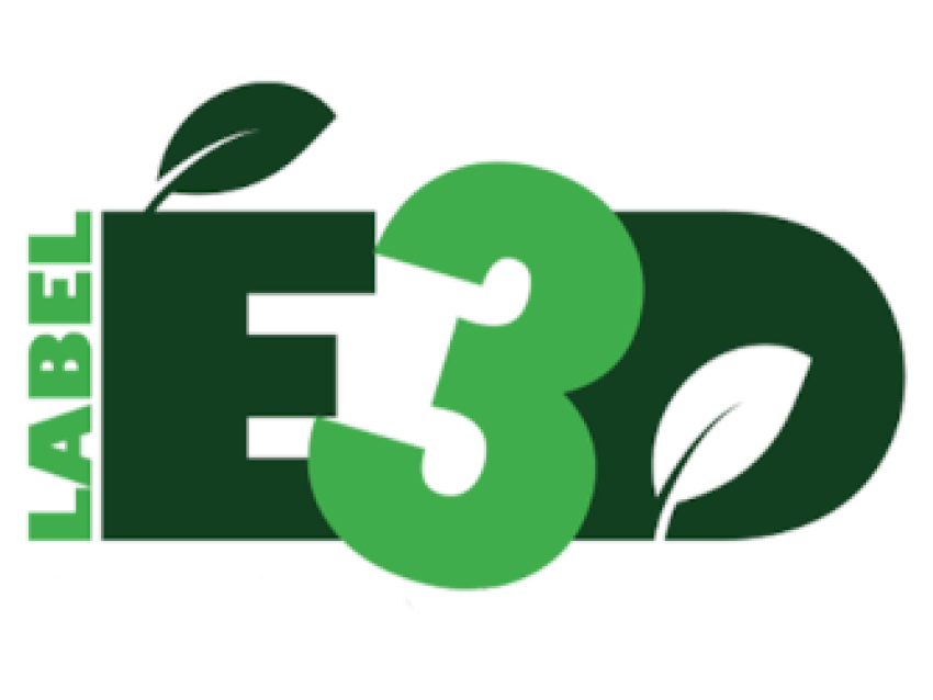 Logo label E3D