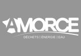 Logo AMORCE, déchets, énergie, eau