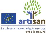 Logo Life Artisan, le climat change, adaptons-nous avec la nature