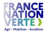 Logo France Nation Verte. Agir, mobiliser, accélérer