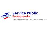 Logo Service Public Entreprendre, vos droits et démarches plus simplement