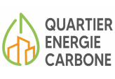 Logo de quartier énergie carbone
